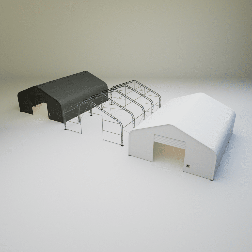 Sattelhalle 10 m x 24