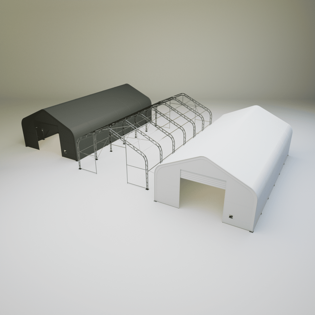 Sattelhalle 10 m x 30
