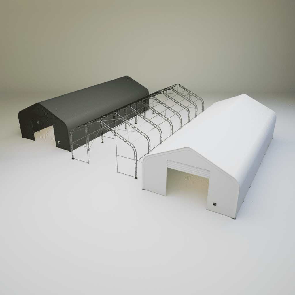Sattelhalle 10 m x 33