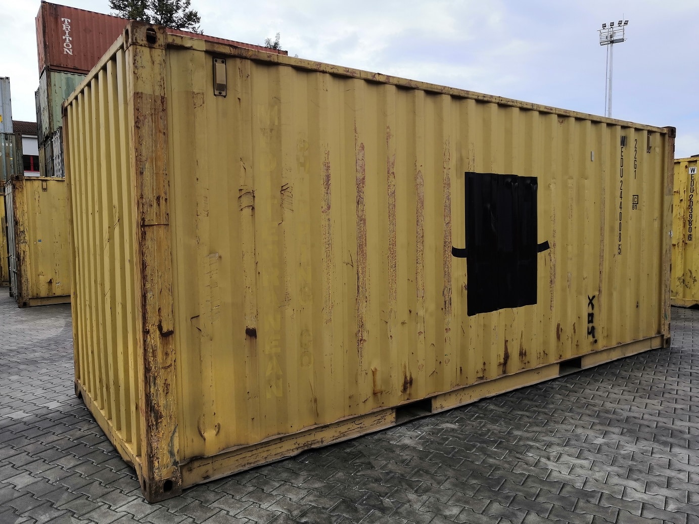 Seecontainer, 6 m hoch, 2,6 m breit - gebraucht – Bild 4
