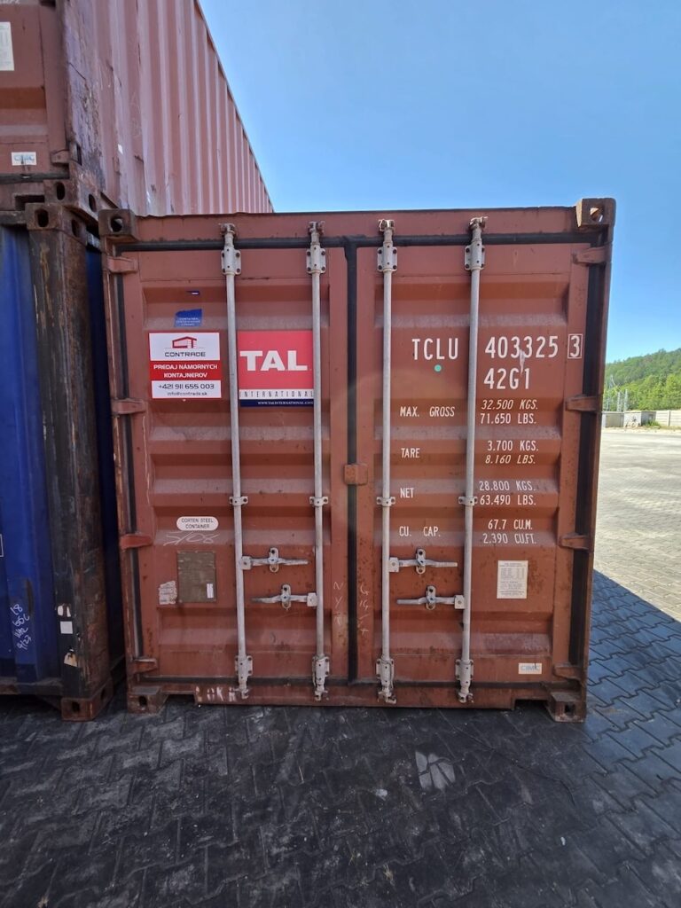 Lodný Kontajner 12m výška 2