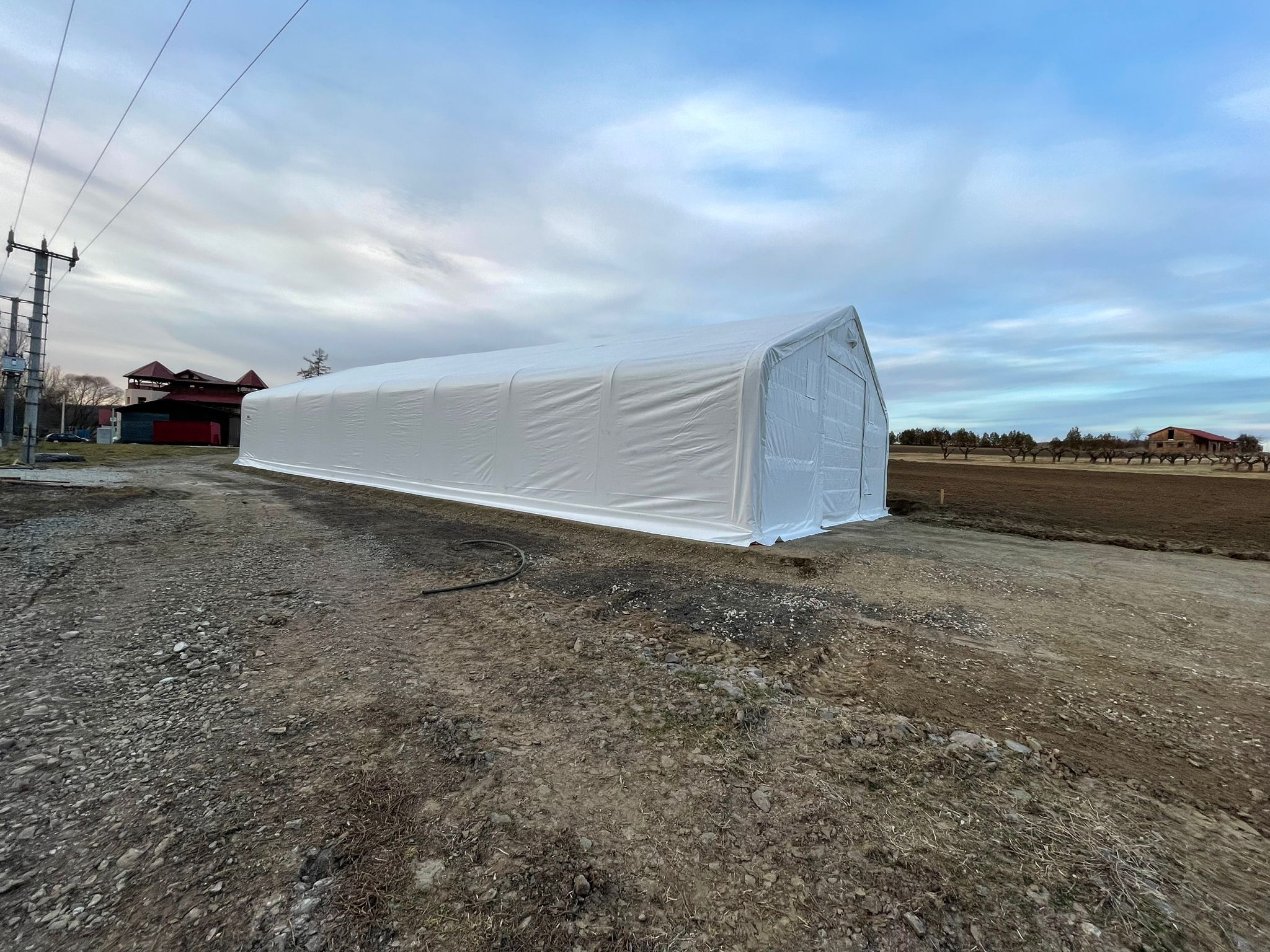 Sattelhalle 10 m x 48,8 m x 6,1 m – Bild 6