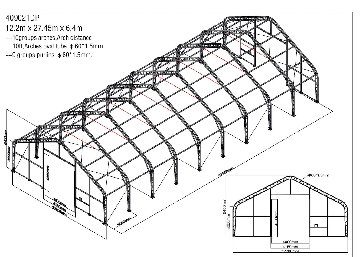 2 m x 39